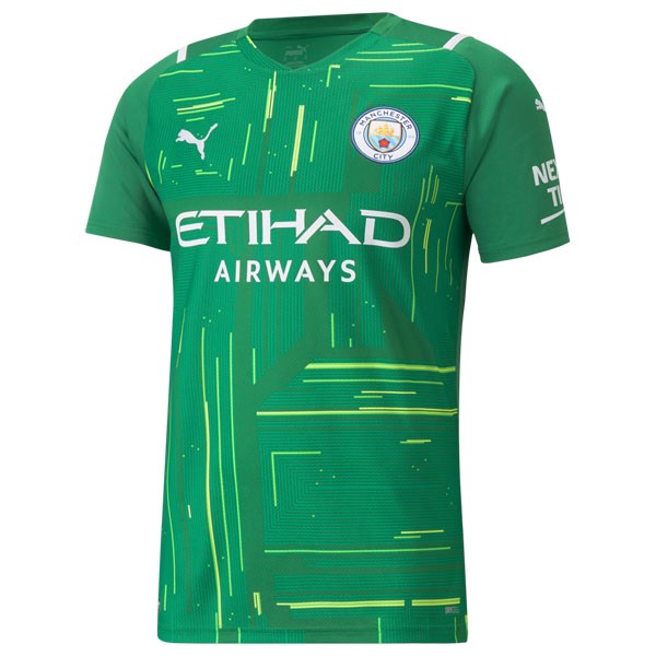 Thailand Trikot Manchester City Torwart 2021-22 Grün